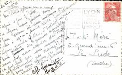 CPA Lyon Bridge Of Palals Of justice