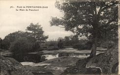 CPA Drill of Fontainebleau the Pond of Franchard
