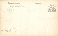 CPA Fontainebleau the Cascade and the Sully House