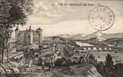 CPA Seen Of the Castle Of Pau