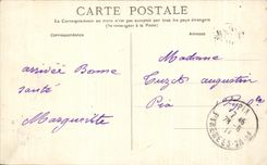 CPA Lourdes the Basilica and Gave