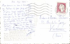 CPA Lake Of Le Bourget Abbey D' Hautecombe Founded by St Bernard