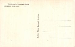 CPA Residence St Thomas d' Aquin Lourdes