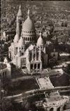 CPA In the Plane On Paris the Basilica of the Sacring Heart of Montmarte