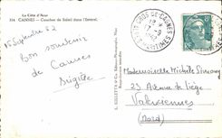 CPA the Dimension of Azure Cannes Sunset in Esterel