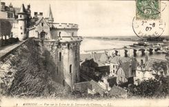 CPA Amboise Seen on the Loire of the Terrace of the Castle