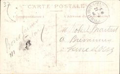 CPA Amboise el castillo visto en los hoyos