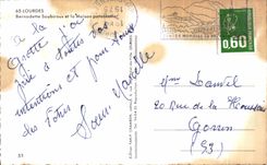 CPA Loudres Bernadette Soubirous and the Paternal House