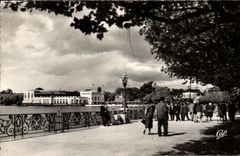 CPSM Enghien Les Bains the Pier Walk and the casino