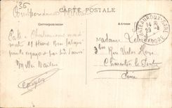 CPA Chateauroux Memorial of the Combatants of 1870 Militaria Circus