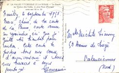 CPA the Picturesque Valley Of Sioule to the Viaduct of Insipid Highest of Europe with its