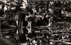 CPA Lille the Vauban garden the cave