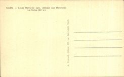 Universidad Cioitre de CPA Caen Malherbe