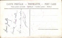 CPA Envon Of flores amistosas de un corazon