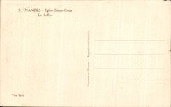 CPA Nantes Church Sainte Cross the Belfry