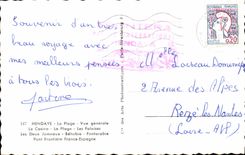 CPSM Free Spanish Border Hendaye