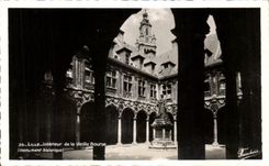 CPA Interior Lille of the Old Stock Exchange