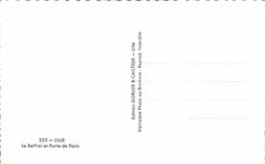 CPA Lille the Belfry and Gate of Paris