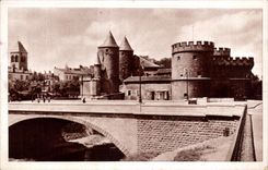 CPA Metz la puerta de los alemanes