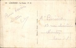 CPA Lourdes the Cave