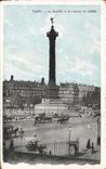CPA Paris the Bastille and the Column of July