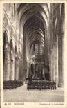 CPA Interior Soissons Of the Cathedral