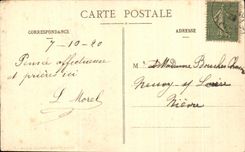 CPA Lourdes the Procession Of Very Saint the Sacrament