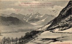 CPA the Central Pyrenees Arreau Depths of the valley of Aure Mountain of Lustou