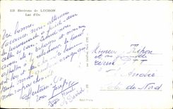 CPSM Luchon Surroundings of Lake of oo