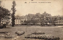 Jardines de CPA Cabourg del casino
