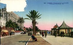 CPA Cannes Walk of the Small cross