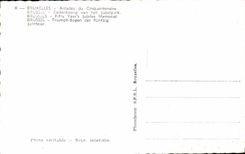 CPSM Brussels Arcades of the Fiftieth anniversary