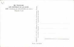 CPA En Touraine Les Chateaux De La Loire Chateau de Chambord Facade Nord