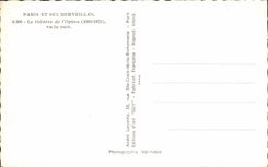 CPSM Paris And Its Wonders the theater I' Opera considering the night