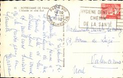 CPSM Notre Dame de Paris the Apse and southern part