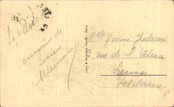 Calle de CPA Lisieux con el tanque