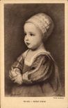 CPA Van Dyck Portrait d'Enfant