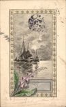 CPA Bateau Voeux 