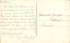 CPA Bonne Annee Biche