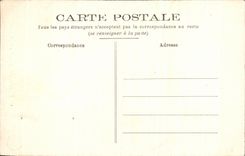 Pasillo del lado de la catedral de CPA Bourges