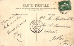 CPA Grenoble Quays And St Eynard Night effect