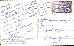 CPA Auvergne Environs Of Bourboule Of the Mount Gilds Cascade Of the Shaving mug