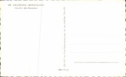 CPA Chamonix Mont Blanc Glacier Des Bossons