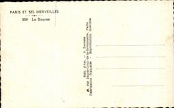 CPA Paris And Its Wonders the Stock Exchange