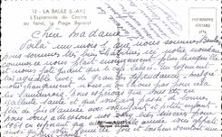 CPA La Baule the Esplanade of the Casino at the bottom the Benoist Beach