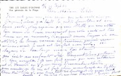 CPA Sables d'Olonne View of the Beach