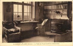 CPA St Vincent en Jard la tabla de trabajo de Clemenceau