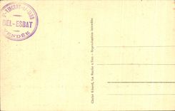 CPA St Vincent en Jard la tabla de trabajo de Clemenceau