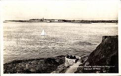 CPA Dinard Points extreme Winch Seen on St Malo
