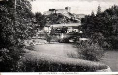 CPA Lourdes the Castle Fort